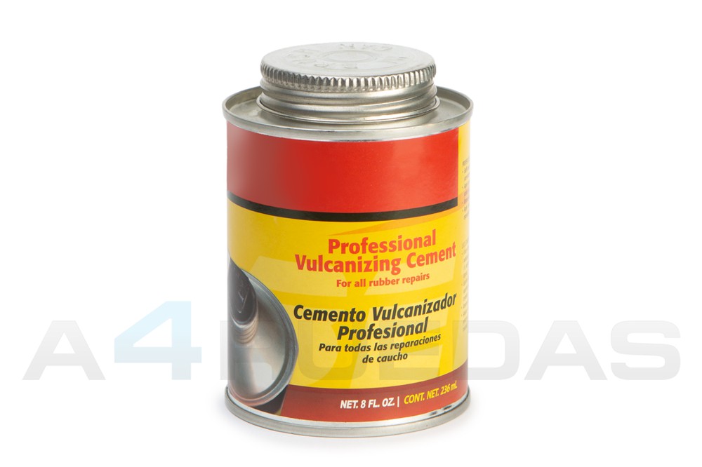 Cemento autovulcanizante 236 ml para parches (incluye brocha en el tapón)